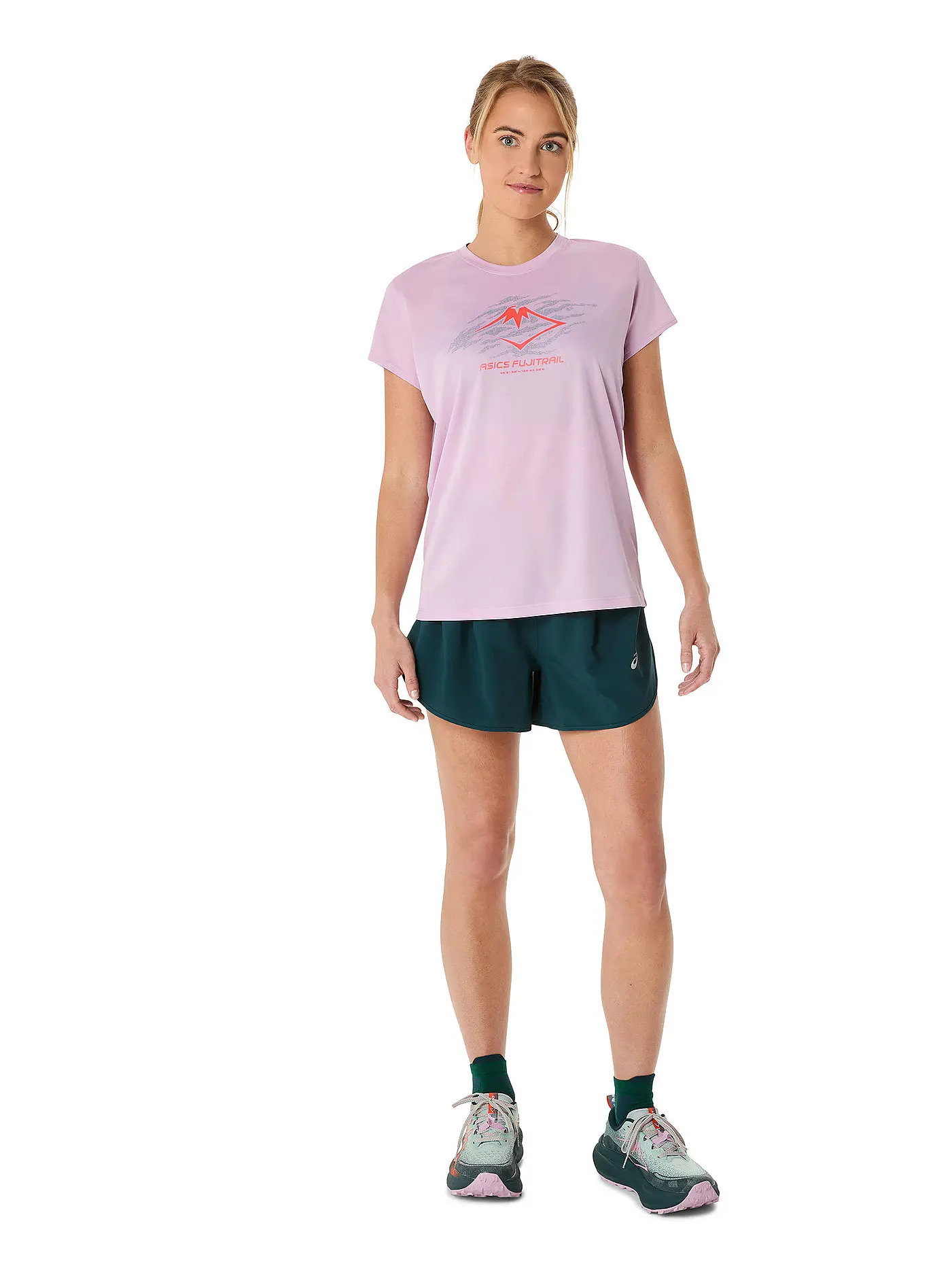 ASICS | Damen Laufshirt Fujitrail Logo SS Top | 